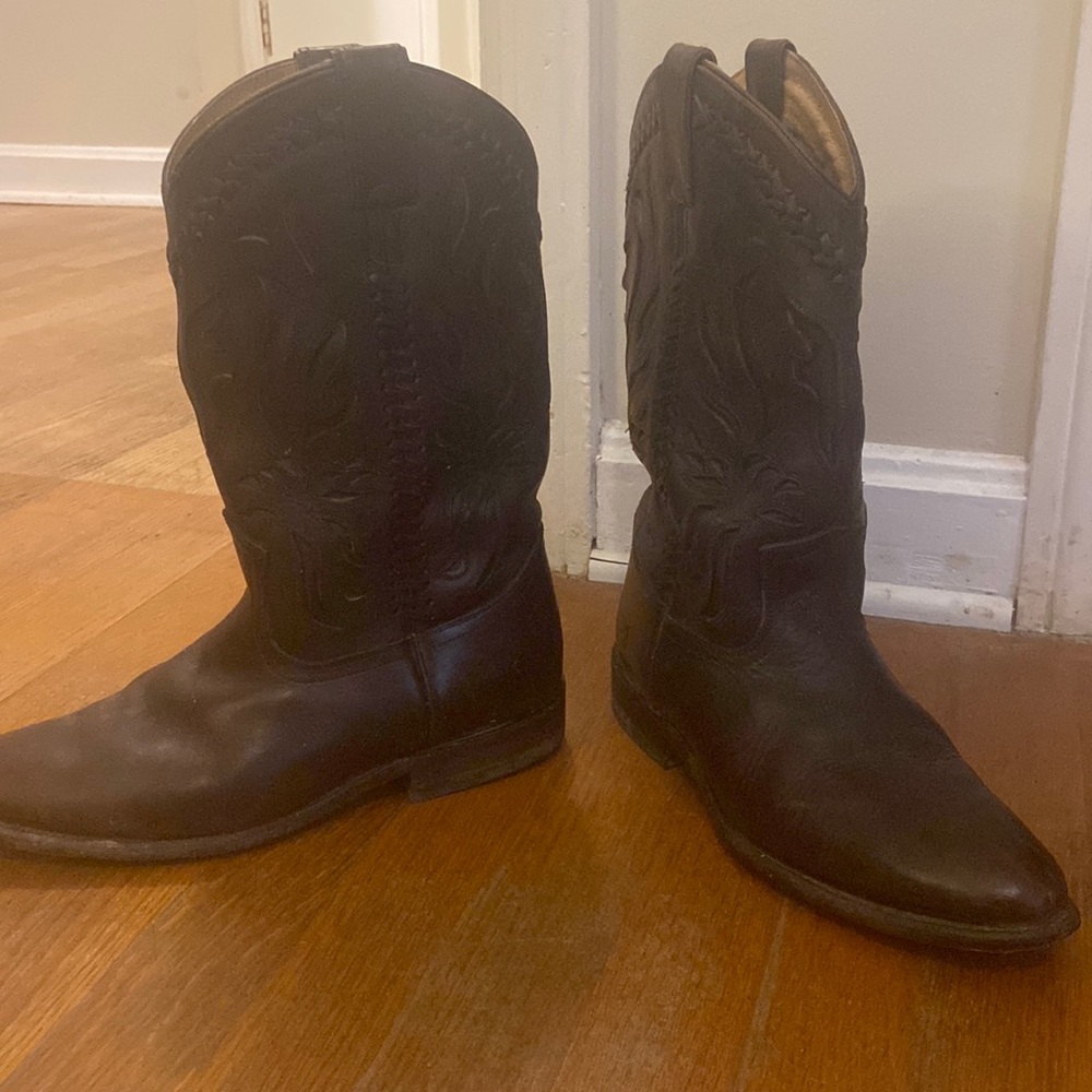 Frye cowboy boots